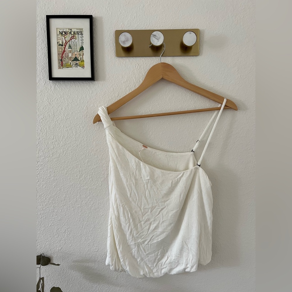 Free People White Tank - Size: small